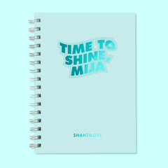 Cuaderno A5 Time to Shine