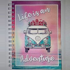 Cuaderno Life is Adventure