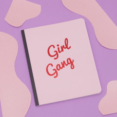 Cuaderno 20x25 GirlGang