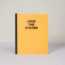 Cuaderno 20x25 Hack the system