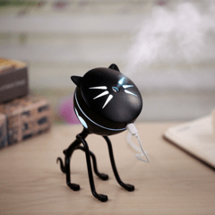 Humidificador Gato Negro