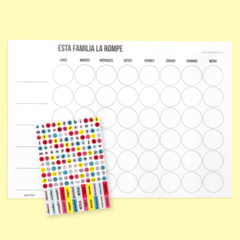 Planner Familiar Esta familia La Rompe - comprar online