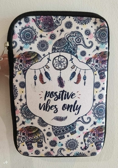 Funda Cartuchera Neceser multiuso Positive vibes