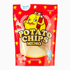 Notas Potato chip memo en internet