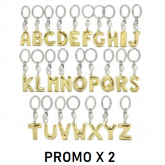 PROMO X 2 LLAVERO INICIAL - comprar online