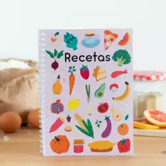 Cuaderno de Recetas rosa