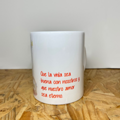 Taza Enamorados AMOR ETERNO - comprar online