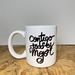 Taza Enamorados CONTIGO