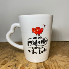 Taza Enamorados DIA PERFECTO