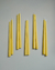 Par de Velas Cala - Amarillo Pantone 100 (amarillo claro) I Pura Cera de Abejas para Candelabro (caja de 2 unidades) - comprar online