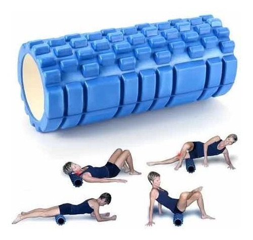 Rodillo Masajeador Muscular Azul - Rolo´s Home Gym – Venta de Artículos  para ejercicios y fitness