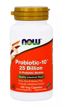 Probiótico-10 - 25 Bilhões (100 cápsulas)