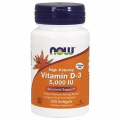 Vitamina D3 5.000iu - 240 softgels