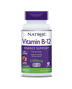 Vitamina B-12 Natrol 5.000mcg - 100 cápsulas