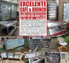 CAFÉ & BRUNCH – MUY BUENAS INSTALACIONES – REMATE ON LINE el JUEVES 17/03/2022