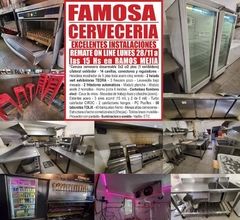 FAMOSA CERVECERÍA - REMATE EL LUNES 28/11/22