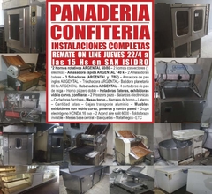 PANADERIA & CONFITERIA - REMATE GASTRONÓMICO EL JUEVES 22/4/2021
