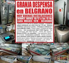 GRANJA y DESPENSA - REMATE GASTRONOMICO EL JUEVES 19/12/2019