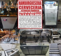 RECONOCIDA HAMBURGUESERÍA & CERVECERÍA – REMATE EL MARTES 7/11/23