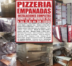 PIZZERIA & EMPANADAS - REMATE GASTRONÓMICO EL MIÉRCOLES 14/4/2021
