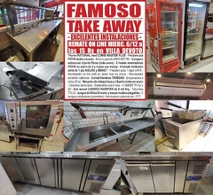 FAMOSO TAKE AWAY – EL MIÉRCOLES 6/12/23 a las 15 Hs