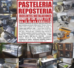 PASTELERIA & REPOSTERIA - REMATE GASTRONÓMICO EL JUEVES 27/5/2021