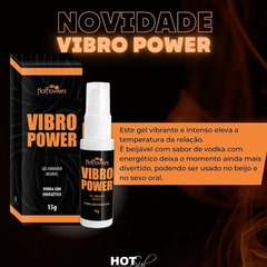 VIBRO POWER GEL VIBRADOR BEIJÁVEL na internet