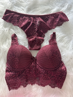 Conjunto Lingerie calcinha fio duplo 2217 - comprar online