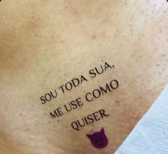 Tatuagem temporaria - loja online