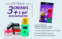 Imagem do KIT SEDUÇÃO 3 CREMES E 1 GEL HOT FLOWERS