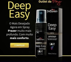 Deep Easy Loção Spray Excita e Aquece 12ml Hot Flowers - Doce desejo