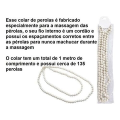 KIT COLAR DE PEROLA E LUBRIFICANTE DE SILICONE