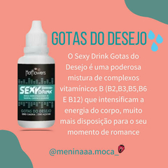 Sexy Drink Gotas do Desejo 15ML SEU NOVO TÊSÃO DE VACA - comprar online