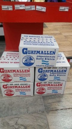 ALFAJOR GUAYMAYEN caja x 40 unidades