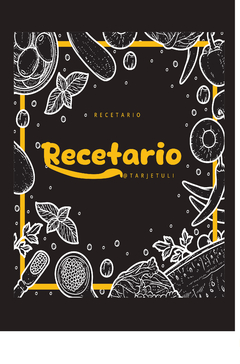 CUADERNO RECETARIO en internet