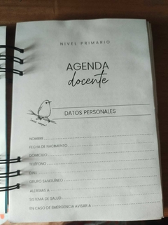 AGENDA DOCENTE INICIAL - PRIMARIA en internet