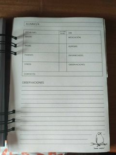 AGENDA DOCENTE INICIAL - PRIMARIA - Tarjetuli