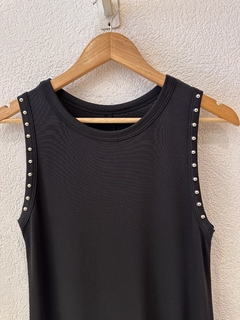 Vestido Tachas negro - comprar online