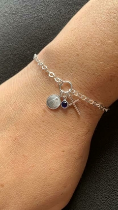 Pulseira Patuá Nossa Senhora em Prata 925