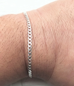 Pulseira Grumet 2,5mm em Prata 925 21cm