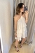 Vestido Babado Cloe Off-white - TAM M (veste 40 ao 44) - loja online