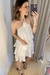 Vestido Babado Cloe Off-white - TAM M (veste 40 ao 44) na internet