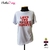 Camiseta Branca Elastic love '' LOVE YOU EVERY MINUTE "