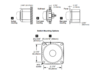 Imagen de Selector Llave De Corte 2 Baterias Blue Sea 300A