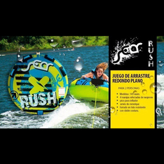 Juego De Arrastre Inflable Sear Rush Redondo Plano Para 2 Personas - comprar online