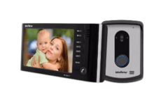 Video Porteiro Iv 7010 HF Completo Preto Intelbras - comprar online