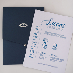 Convite de Formatura - Lucas