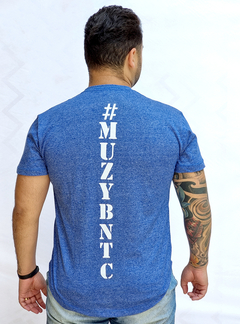 T-Shirt - Conforto no Desconforto - Azul - comprar online