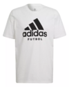 Remera Futbol Logo - Blanco adidas