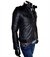 Ref 1064 Negro Chaqueta En Cuero en internet